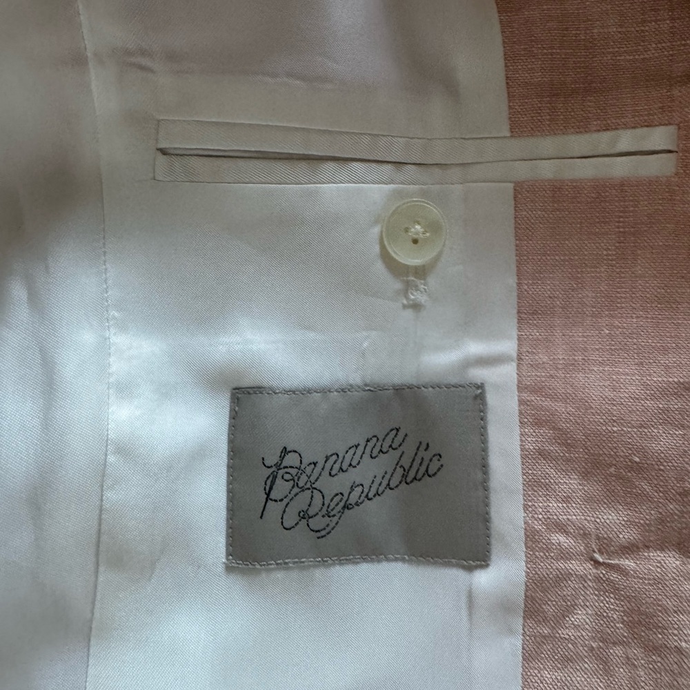 New - Banana Republic retail store - palma linen blazer - Picture 5 of 7